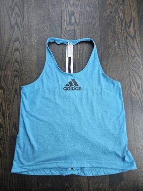adidas Bright Teal Racerback Tank Top